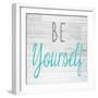 Be Yourself Square-SD Graphics Studio-Framed Premium Giclee Print