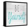 Be Yourself Square-SD Graphics Studio-Framed Stretched Canvas