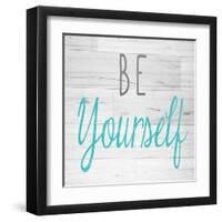 Be Yourself Square-SD Graphics Studio-Framed Art Print