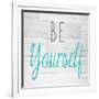 Be Yourself Square-SD Graphics Studio-Framed Art Print