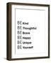 Be Yourself-Otto Gibb-Framed Giclee Print