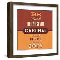 Be Yourself-Lorand Okos-Framed Art Print