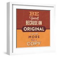 Be Yourself-Lorand Okos-Framed Art Print