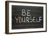 Be Yourself-Yury Zap-Framed Art Print