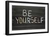 Be Yourself-Yury Zap-Framed Art Print