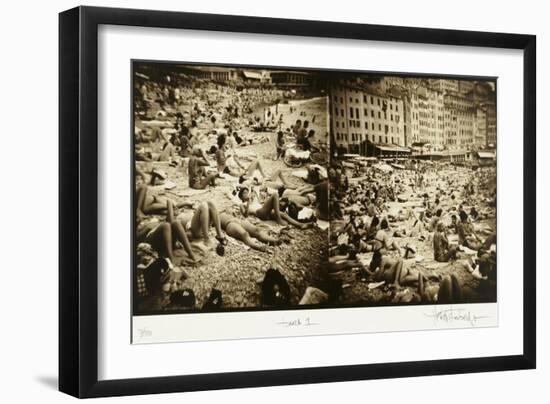 Beach 1, Italy-Theo Westenberger-Framed Photographic Print