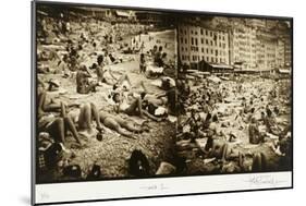 Beach 1, Italy-Theo Westenberger-Mounted Photographic Print