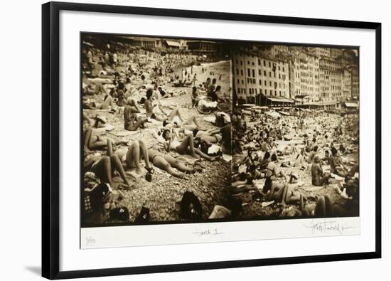 Beach 1, Italy-Theo Westenberger-Framed Photographic Print