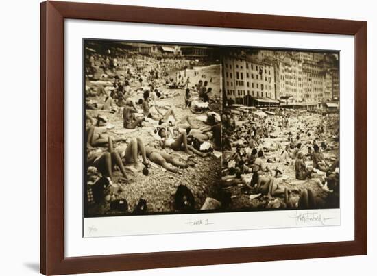 Beach 1, Italy-Theo Westenberger-Framed Photographic Print