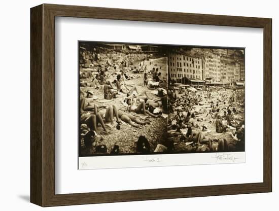 Beach 1, Italy-Theo Westenberger-Framed Photographic Print