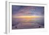 Beach 1 Sunset-5fishcreative-Framed Giclee Print