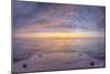 Beach 1 Sunset-5fishcreative-Mounted Giclee Print