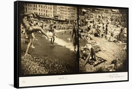 Beach 2, Italy-Theo Westenberger-Framed Stretched Canvas