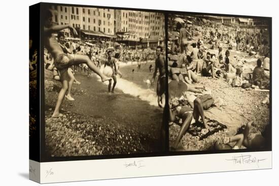 Beach 2, Italy-Theo Westenberger-Stretched Canvas