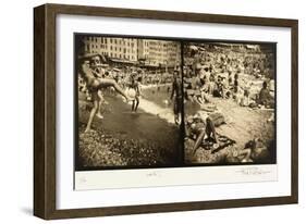 Beach 2, Italy-Theo Westenberger-Framed Art Print