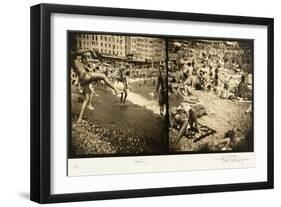 Beach 2, Italy-Theo Westenberger-Framed Art Print