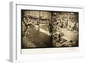 Beach 2, Italy-Theo Westenberger-Framed Art Print