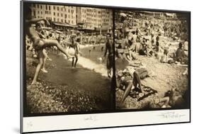 Beach 2, Italy-Theo Westenberger-Mounted Art Print