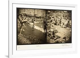 Beach 2, Italy-Theo Westenberger-Framed Premium Giclee Print