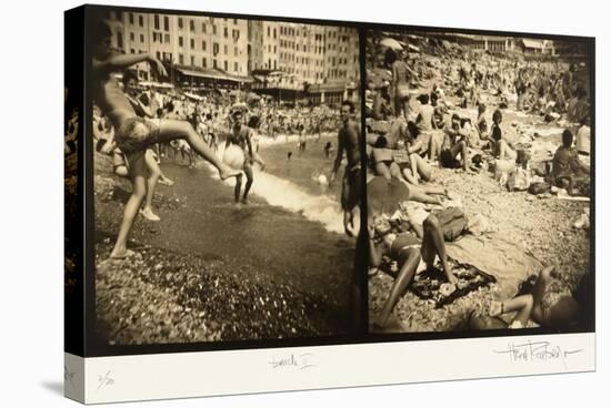 Beach 2, Italy-Theo Westenberger-Stretched Canvas