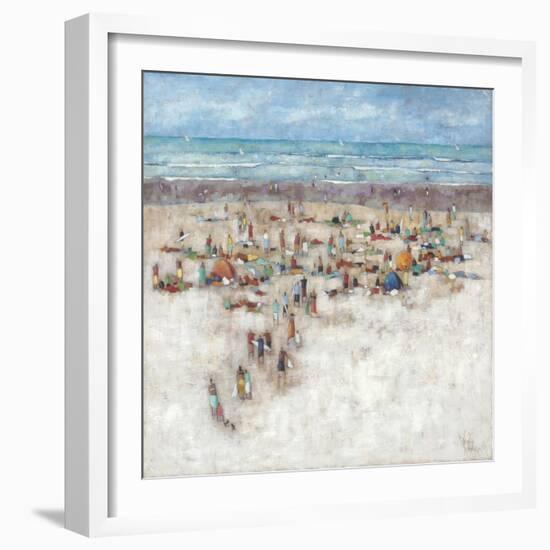 Beach 2-Wendy Wooden-Framed Giclee Print