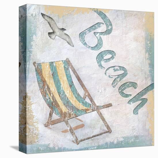 Beach 2-Karen Williams-Stretched Canvas