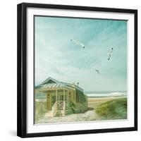 Beach 3-Carlos Casamayor-Framed Art Print