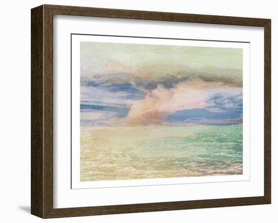 Beach Abstract 1-Marcus Prime-Framed Art Print