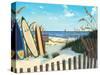 Beach Access-Scott Westmoreland-Stretched Canvas