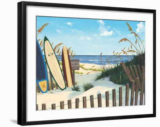 Beach Access-Scott Westmoreland-Framed Art Print