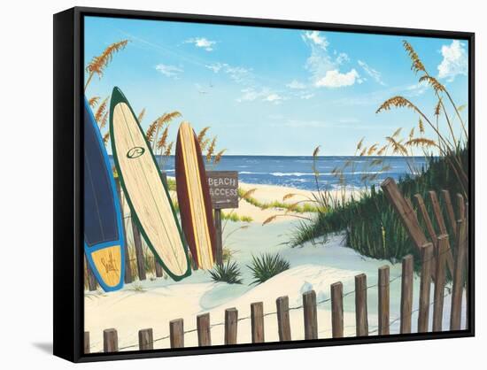 Beach Access-Scott Westmoreland-Framed Stretched Canvas