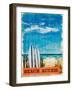 Beach Access-Julie DeRice-Framed Art Print