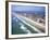 Beach Aerial, Daytona Beach, Florida-Bill Bachmann-Framed Photographic Print