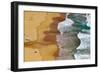 Beach aerial in Alanya, Turkey.-Ali Kabas-Framed Photographic Print