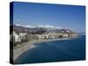 Beach, Almunecar, Costa Del Sol, Andalucia, Spain, Mediterranean, Europe-Charles Bowman-Stretched Canvas