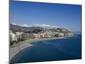 Beach, Almunecar, Costa Del Sol, Andalucia, Spain, Mediterranean, Europe-Charles Bowman-Mounted Photographic Print