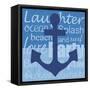 Beach Anchor-Lauren Gibbons-Framed Stretched Canvas