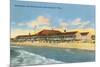 Beach and Bath House, Kennebunkport, Maine-null-Mounted Premium Giclee Print