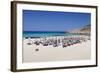 Beach and Bay Cala Mesquita, Capdepera, Majorca (Mallorca)-Markus Lange-Framed Photographic Print