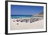 Beach and Bay Cala Mesquita, Capdepera, Majorca (Mallorca)-Markus Lange-Framed Photographic Print