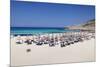 Beach and Bay Cala Mesquita, Capdepera, Majorca (Mallorca)-Markus Lange-Mounted Photographic Print
