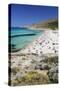 Beach and Bay of Cala Mesquita, Capdepera, Majorca (Mallorca)-Markus Lange-Stretched Canvas