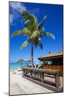 Beach and Beach Bar-Frank Fell-Mounted Photographic Print