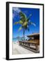 Beach and Beach Bar-Frank Fell-Framed Photographic Print