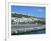 Beach and Breakwater, Puerto Rico, Gran Canaria, Canary Islands-Peter Thompson-Framed Photographic Print