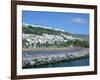 Beach and Breakwater, Puerto Rico, Gran Canaria, Canary Islands-Peter Thompson-Framed Photographic Print