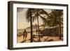 Beach and Cafe, Rio De Janeiro, Brazil, South America-Angelo-Framed Photographic Print