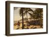 Beach and Cafe, Rio De Janeiro, Brazil, South America-Angelo-Framed Premium Photographic Print