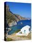 Beach and Church, Agia Anna, Amorgos, Cyclades, Aegean, Greek Islands, Greece, Europe-Tuul-Stretched Canvas