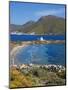 Beach and Church, Agios Panteleimon, Amorgos, Cyclades, Aegean, Greek Islands, Greece, Europe-Tuul-Mounted Photographic Print